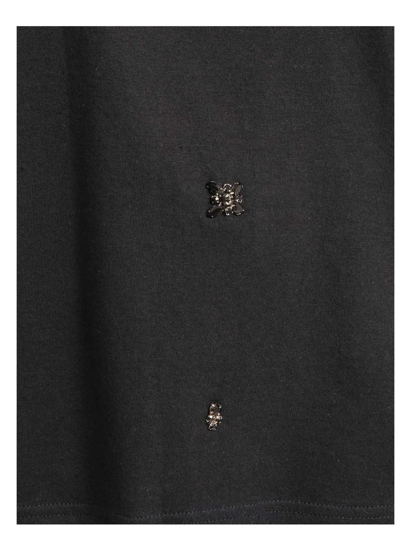 Ferdi t-shirt met strasssteentjes Marineblauw - Kiabi