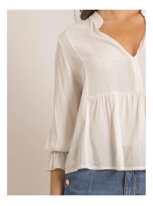 FERGIE lurex blouse - Kiabi