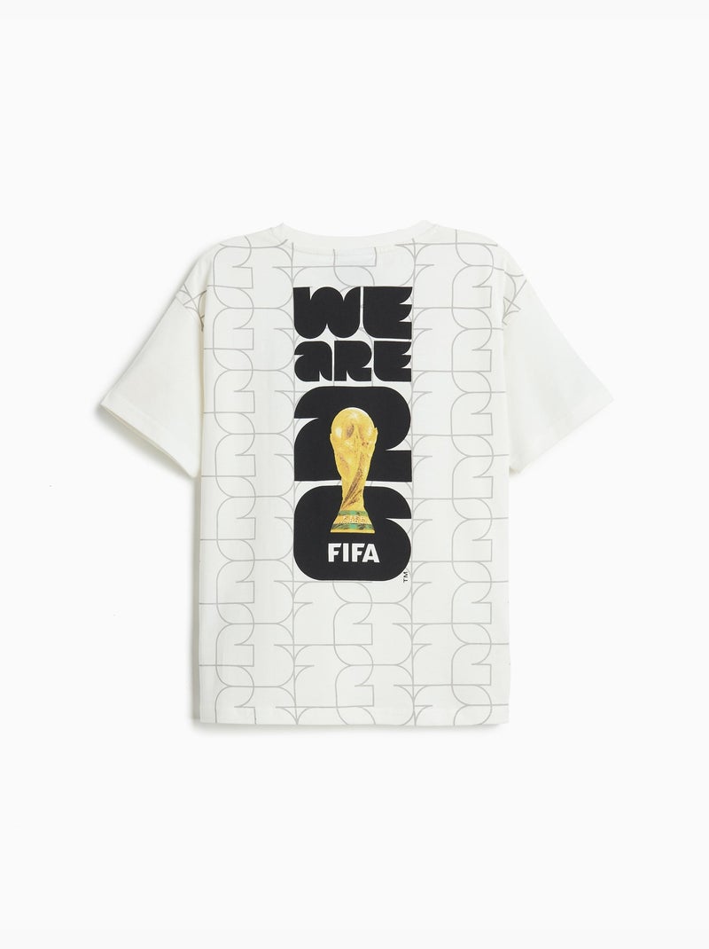 'fifa' t-shirt, mo fashion Wit - Kiabi