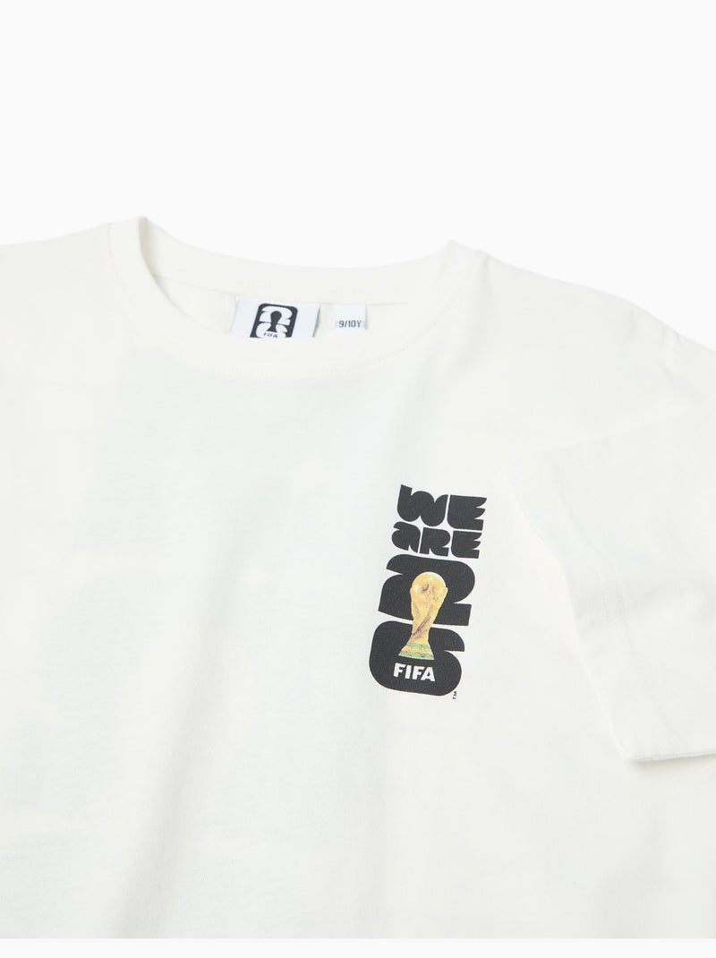 'fifa' t-shirt, mo fashion Wit - Kiabi