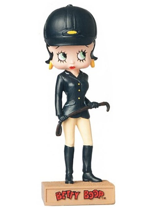 Figurine Betty Boop en résine Cavalière pin-up, Collection 31 - Kiabi Figurine Betty Boop en résine Cavalière pin-up, Collection 31 - Kiabi