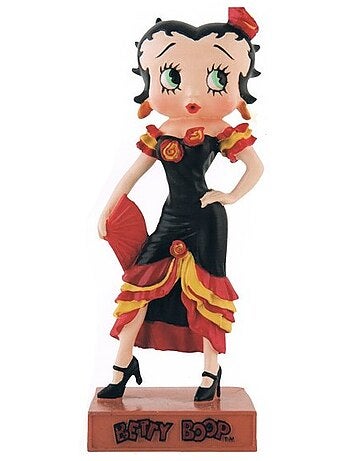 Figurine Betty Boop 'Flamenco' résine peinte – Collection n°55 Betty Boop