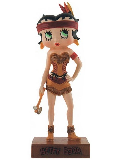 Figurine Betty Boop 'Indian Collection' – Résine peinte à la main – 15 cm - Kiabi Figurine Betty Boop 'Indian Collection' – Résine peinte à la main – 15 cm - Kiabi