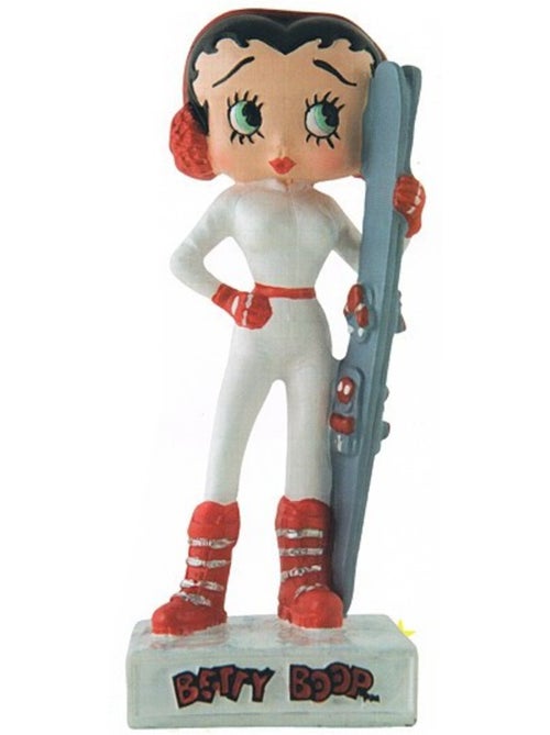 Figurine Betty Boop skieuse - Résine peinte à la main - Collection N°41 - 15 cm - Kiabi Figurine Betty Boop skieuse - Résine peinte à la main - Collection N°41 - 15 cm - Kiabi