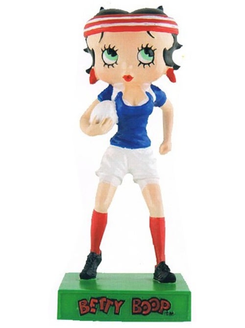 Figurine de collection en résine 'Betty Boop' – Joueur de rugby 15 cm - Kiabi Figurine de collection en résine 'Betty Boop' – Joueur de rugby 15 cm - Kiabi