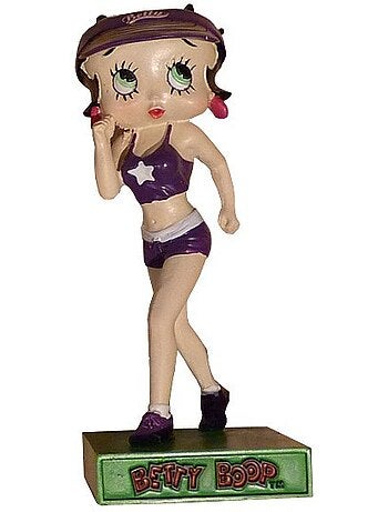 Figurine décorative en résine 'Betty Boop' course – Collection n°59