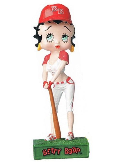 Figurine en résine Betty Boop 'Betty Boop' baseball – Peinte à la main 15 cm - Kiabi Figurine en résine Betty Boop 'Betty Boop' baseball – Peinte à la main 15 cm - Kiabi