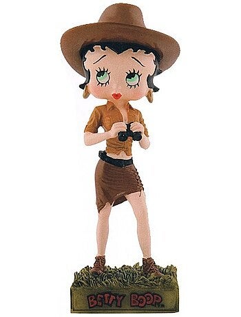 Figurine en résine Betty Boop collection N°26 aventurière 15 cm