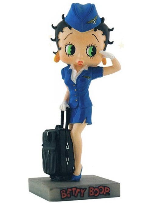 Figurine en résine 'Betty Boop' Hôtesse de l’air – Collection 9 - Kiabi Figurine en résine 'Betty Boop' Hôtesse de l’air – Collection 9 - Kiabi