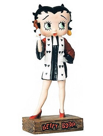 Figurine en résine 'Betty Boop' Juge – Collection n°34 peinte à la main 15 cm