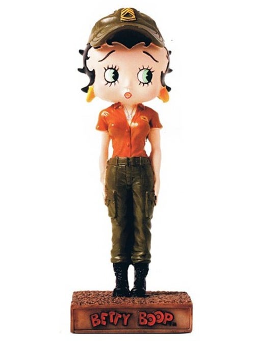 Figurine en résine Betty Boop militaire 'Collection No. 15' – peinte - Kiabi Figurine en résine Betty Boop militaire 'Collection No. 15' – peinte - Kiabi