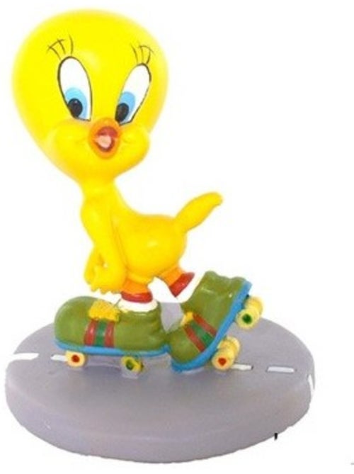 Figurine en résine peinte à la main Titi style sur base circulaire – - Kiabi Figurine en résine peinte à la main Titi style sur base circulaire – - Kiabi