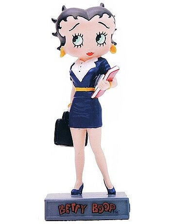 Figurine personnage 'Betty Boop' en résine peinte à la main 15 cm – N°20