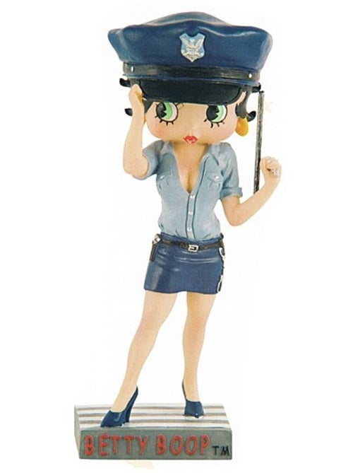 Figurine résine Betty Boop 'Collection N°3' Agent de police – Betty Boop - Kiabi Figurine résine Betty Boop 'Collection N°3' Agent de police – Betty Boop - Kiabi