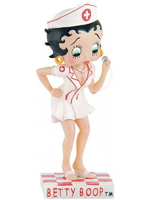 Figurine résine Betty Boop infirmière, socle rectangulaire 15 cm, Collectible - Kiabi Figurine résine Betty Boop infirmière, socle rectangulaire 15 cm, Collectible - Kiabi