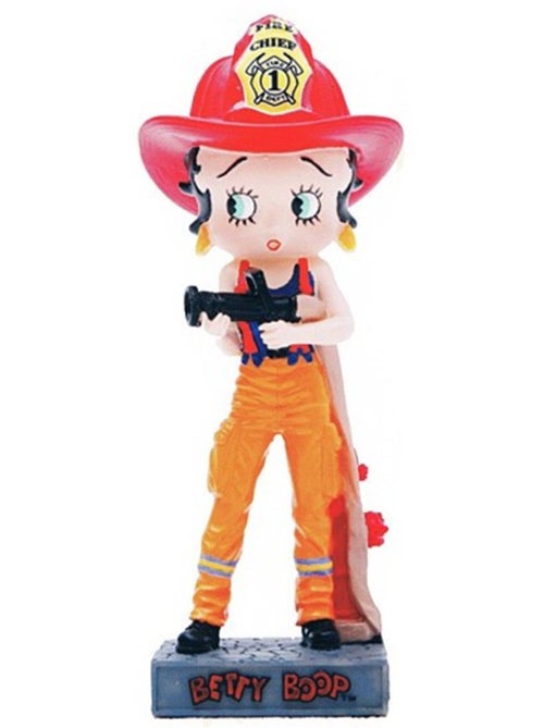 Figurine résine Betty Boop pompier Collection N°18 peinte, env. 15 cm - Kiabi Figurine résine Betty Boop pompier Collection N°18 peinte, env. 15 cm - Kiabi