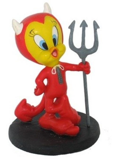 Figurine Titi diable peinte aspect résine – - Kiabi Figurine Titi diable peinte aspect résine – - Kiabi