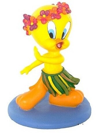 Figurine Titi Hawai oiseau en résine peinte 8 cm –