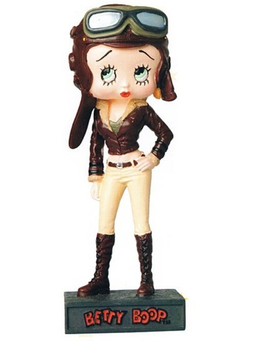 Figuur Betty Boop piloot van handgeschilderde hars – Collectie 33 Betty Boop - Kiabi Figuur Betty Boop piloot van handgeschilderde hars – Collectie 33 Betty Boop - Kiabi