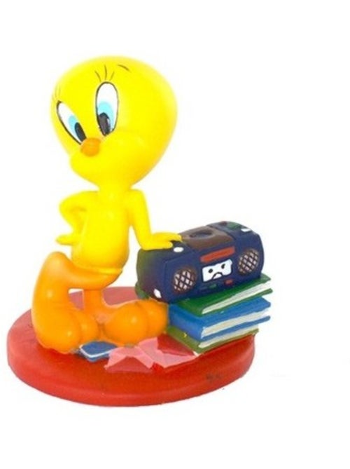 Figuur 'Tweety' radio van handgeschilderde hars – - Kiabi Figuur 'Tweety' radio van handgeschilderde hars – - Kiabi