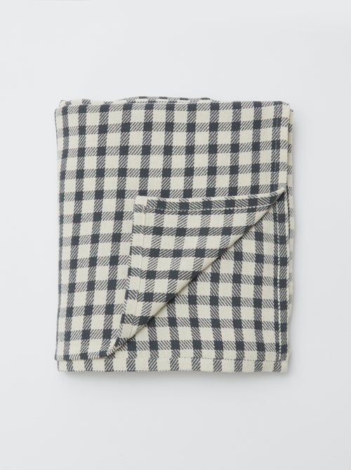Fijne plaid met ruiten - Kiabi Home - Kiabi