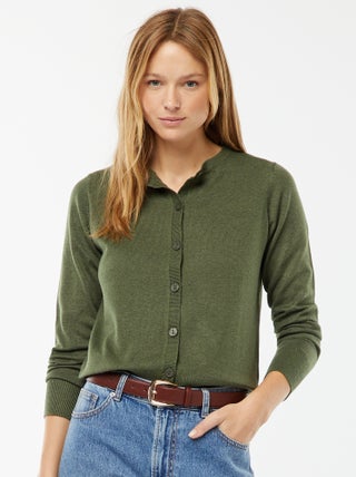 Fijngebreid vest