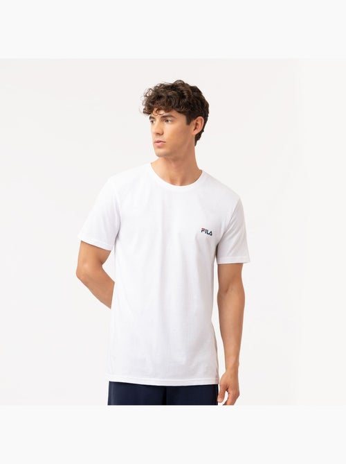 Fila heren t-shirt, effen, 100% katoen - Kiabi Fila heren t-shirt, effen, 100% katoen - Kiabi