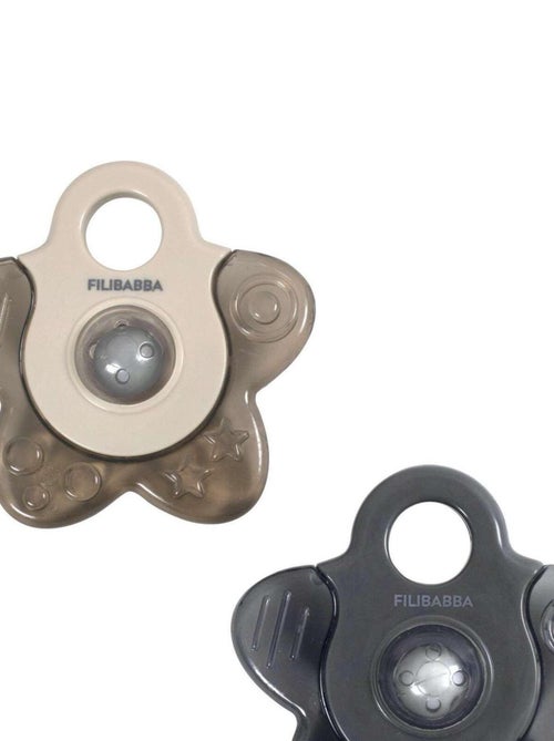 Filibabba | lot de 2 anneaux de dentition réfrigérants étoiles - Kiabi