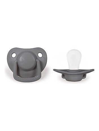 Filibabba | lot de 2 sucettes anatomique en silicone 0-6m