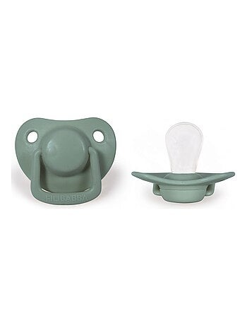 Filibabba | lot de 2 sucettes anatomique en silicone 0-6m