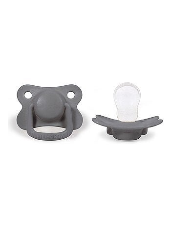 Filibabba | lot de 2 sucettes anatomique en silicone 6 mois et +