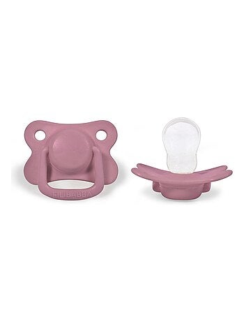 Filibabba | lot de 2 sucettes anatomique en silicone 6 mois et +