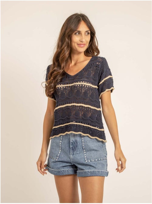 Filoma gebreid t-shirt - Kiabi Filoma gebreid t-shirt - Kiabi