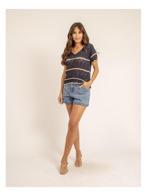 Filoma gebreid t-shirt - Kiabi Filoma gebreid t-shirt - Kiabi