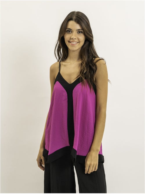 Fiodena tweekleurige camisole - Kiabi Fiodena tweekleurige camisole - Kiabi