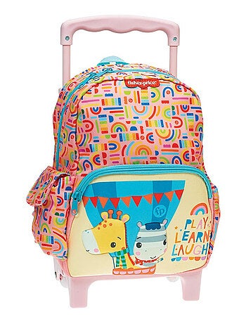 Fisher – Price – Rugzak op wieltjes Girafe Learn voor kleuters – 30 cm