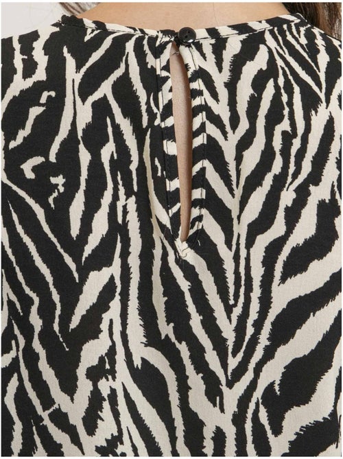 FITINA Top met zebraprint - Kiabi