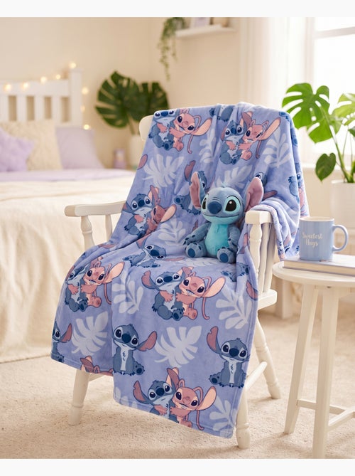 Flanel Deken Disney Stitch & Angel 110x150cm – Sweetest Hugs All-Over – 100% Polyester – Officiële D - Kiabi Flanel Deken Disney Stitch & Angel 110x150cm – Sweetest Hugs All-Over – 100% Polyester – Officiële D - Kiabi