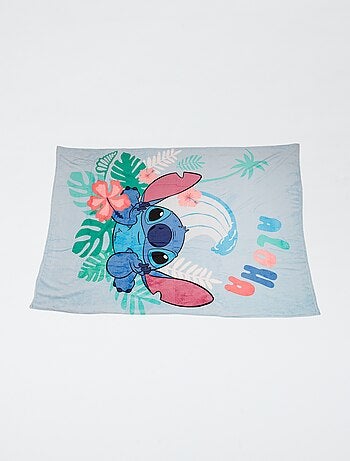 Flanellen plaid met Stitch-print