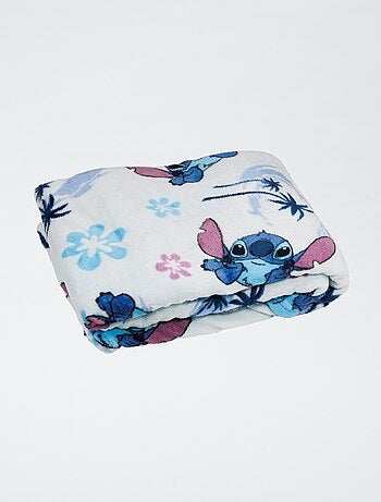 Flanellen plaid met Stitch-print