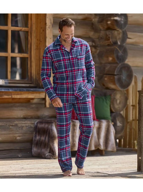 Flanellen pyjama met schotse ruiten - atlas for men - Kiabi Flanellen pyjama met schotse ruiten - atlas for men - Kiabi