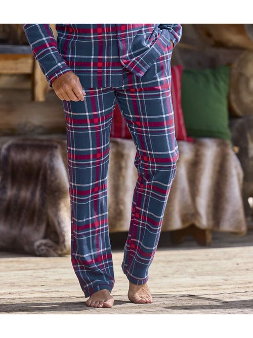 Flanellen pyjama met schotse ruiten - atlas for men - Kiabi Flanellen pyjama met schotse ruiten - atlas for men - Kiabi