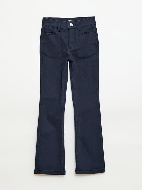 Flare broek - Aansluitende pasvorm - Kiabi