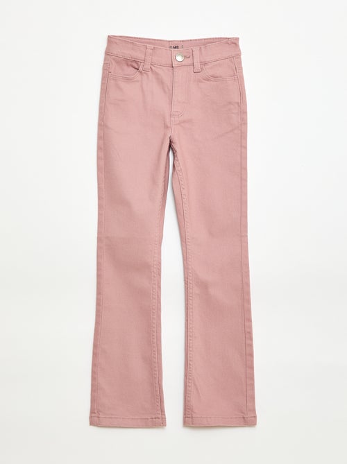 Flare broek - Aansluitende pasvorm - Kiabi