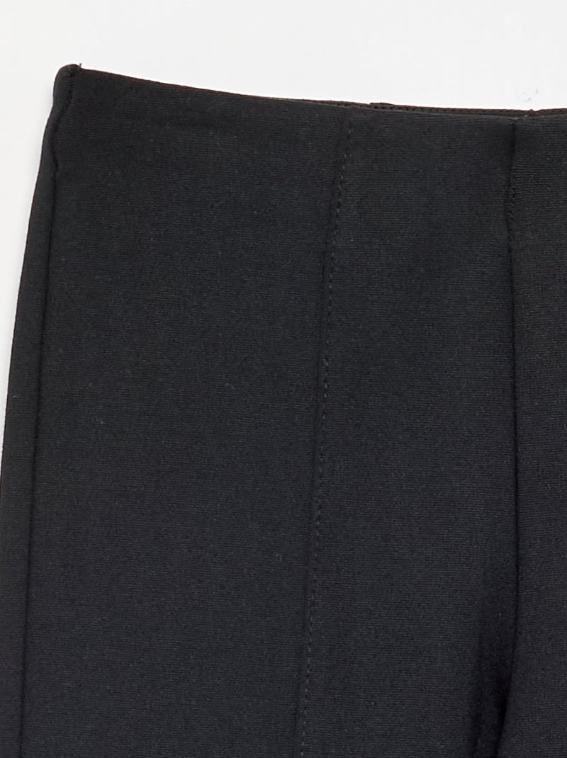 Flare broek Zwart - Kiabi