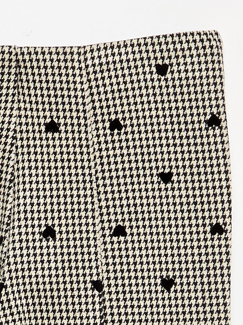Flare broek Zwart - Kiabi