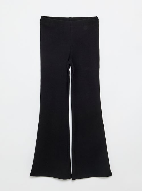 Flare legging van ribstof - Kiabi Flare legging van ribstof - Kiabi