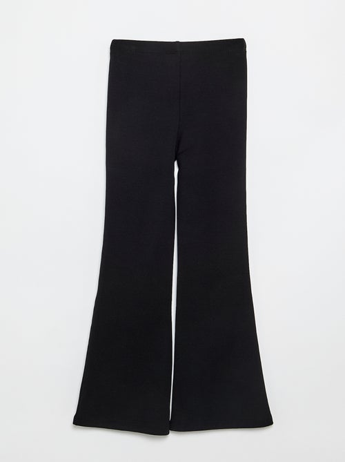Flare legging van ribstof - Kiabi Flare legging van ribstof - Kiabi
