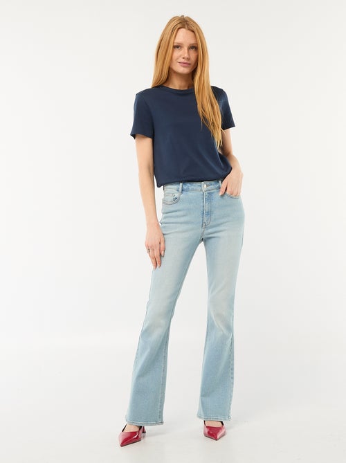 Flared / bootcut jeans met hoge taille - Kiabi