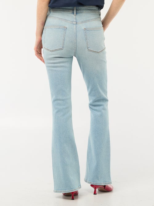 Flared / bootcut jeans met hoge taille - Kiabi
